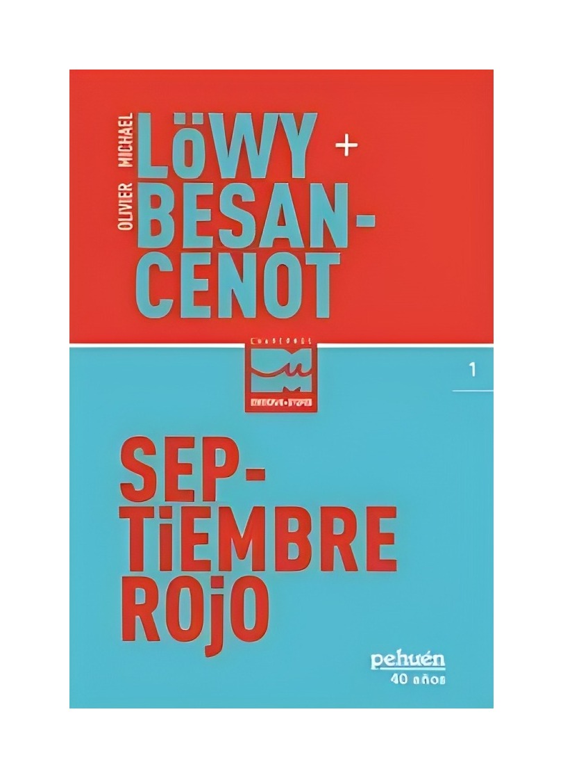 LIBRO SEPTIEMBRE ROJO PEHUÉN EDITORES - 1