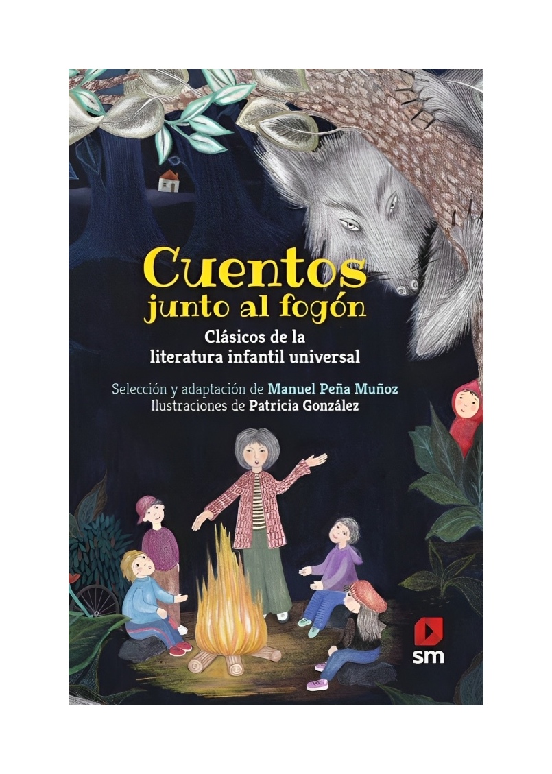 LIBRO CUENTOS JUNTO AL FOGÓN - MANUEL PEÑA MUÑOZ / CLÁSICOS UNIVERSALES - 1