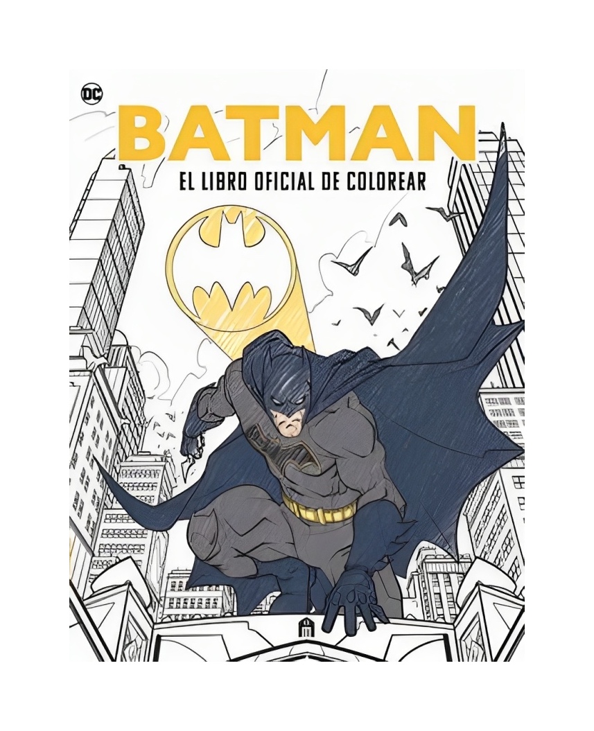 LIBRO BATMAN. EL OFICIAL DE COLOREAR - VARIOS AUTORES / MAGAZZINI SALANI - 1