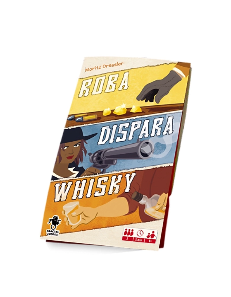 JUEGO MESA TOP10BOOKS R O B A DISPARA WHISKY FORMATO MINI - 1