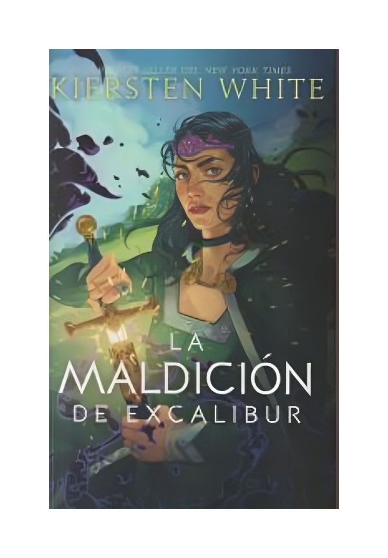 LIBRO LA MALDICIÓN DE EXCALIBUR EDICIONES URANO KIERSTEN WHITE - 1