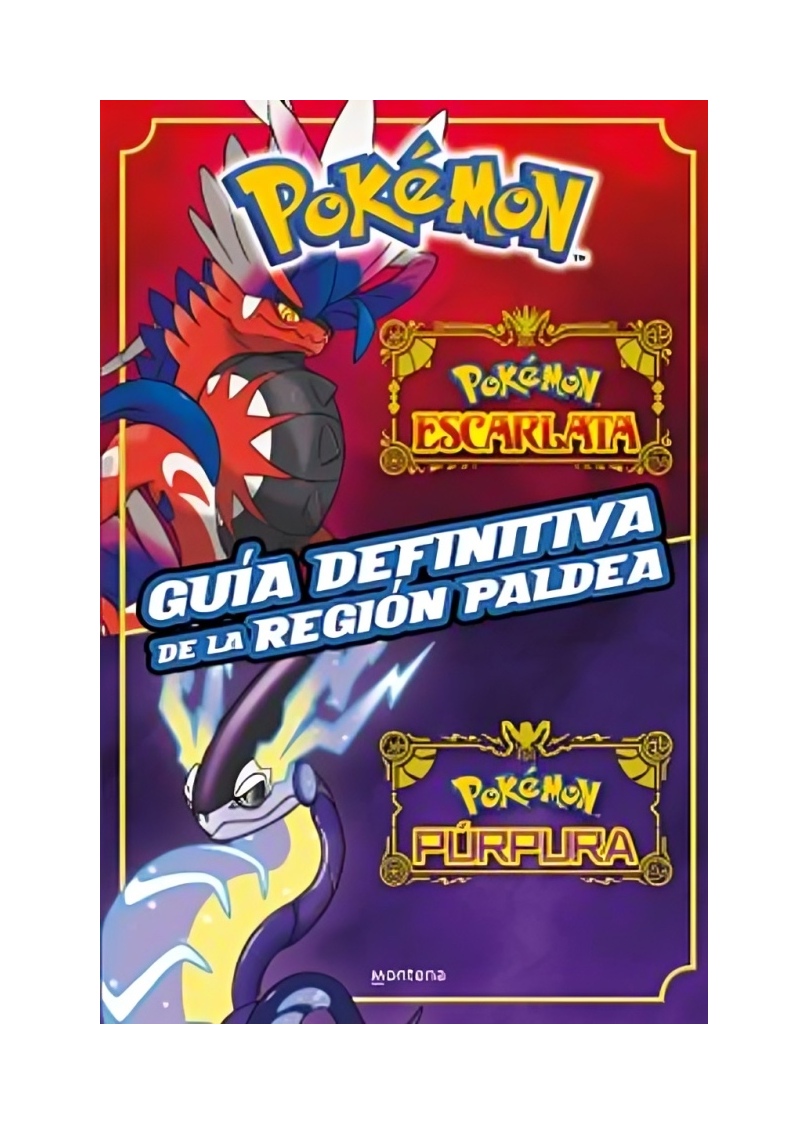 LIBRO POKEMON: REGION PALDEA - THE POKÉMON COMPANY / MONTENA - 1