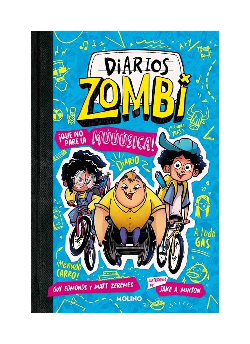 LIBRO DIARIOS ZOMBIE 2: QUE NO PARE LA MUUUSI - MATT ZEREMES, GUY EDMONDS - 1