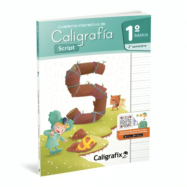 TEXTO CALIGRAFIA SCRIPT 1° BASICO 2DO SEMESTRE - INTERACTIVO / VARIOS AUTORES / - 1