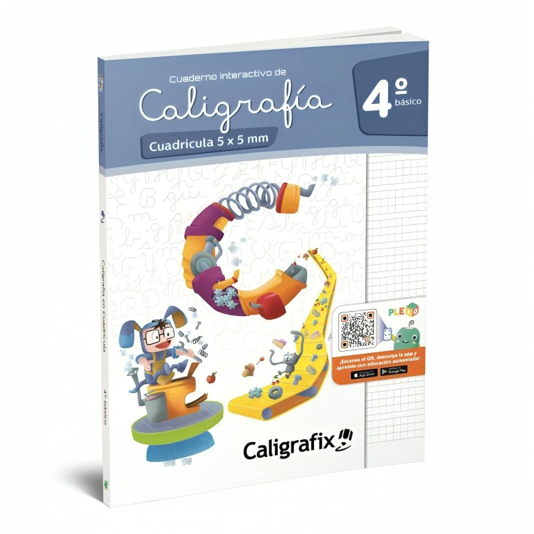 TEXTO CALIGRAFIA EN CUADRICULA 4º BASICO - INTERACTIVO - EDITORIAL CALIGRAFIX - 1