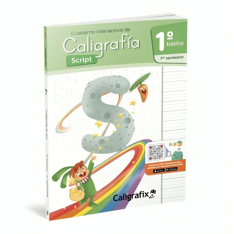 TEXTO CALIGRAFIA SCRIPT 1° BASICO 1ER SEMESTRE - INTERACTIVO / VARIOS AUTORES / - 1