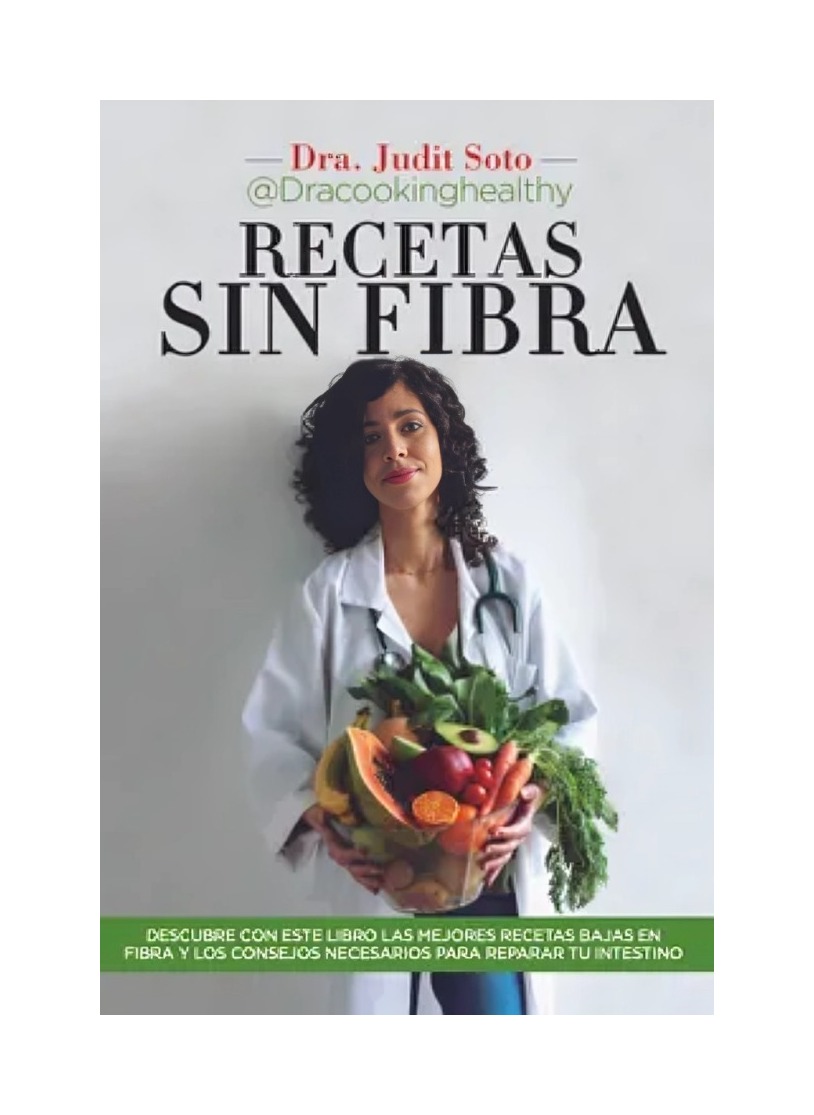 LIBRO RECETAS SIN FIBRA - JUDIT SOTO HERNANDEZ / ARCOPRESS - 1