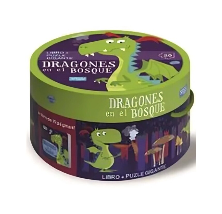 LIBRO DRAGONES EN EL BOSQUE - MATTEO GAULE / SASSI - 1
