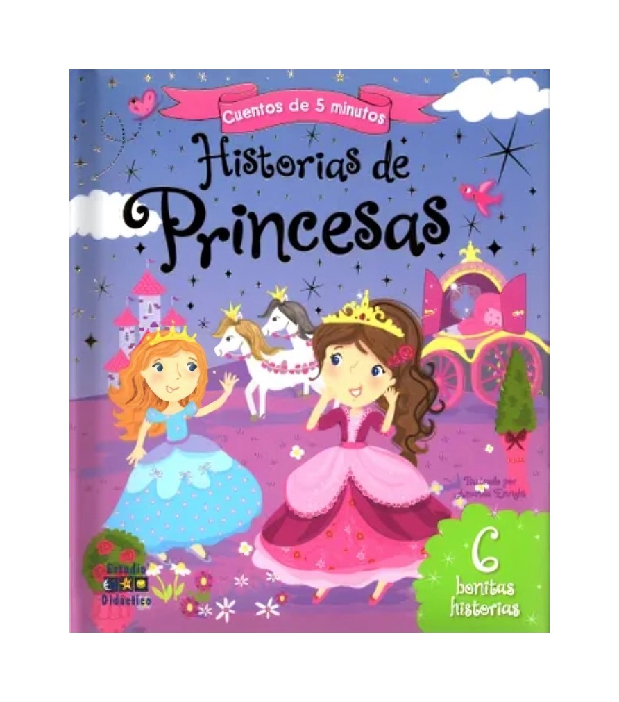 LIBRO HISTORIAS DE PRINCESAS -HISTORIAS DE 5 MINUTOS- EQUIPO EDITORIAL / EDIM - 1
