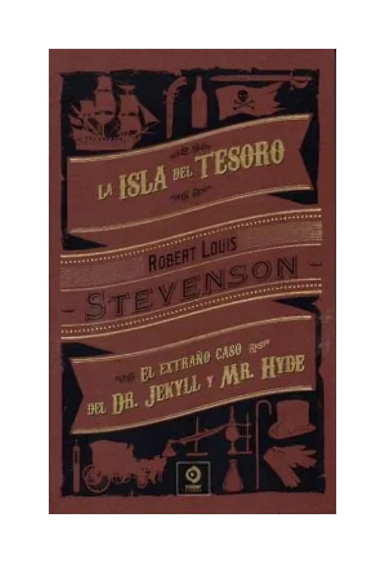LIBRO LA ISLA DEL TESORO EL EXTRAÑO CASO DE DR JEKYLL Y MR HYDE LOU ROBERT LOUIS STEVENSON - 1