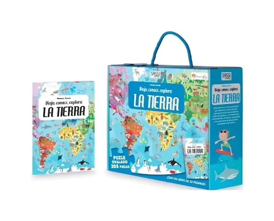 LIBRO LA TIERRA / M. GAULE / SASSI - 1