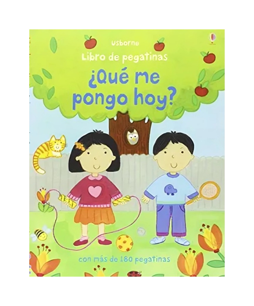LIBRO QUE ME PONGO HOY? - DE PEGATINAS - FELICITY BROOKS / USBORNE - 1