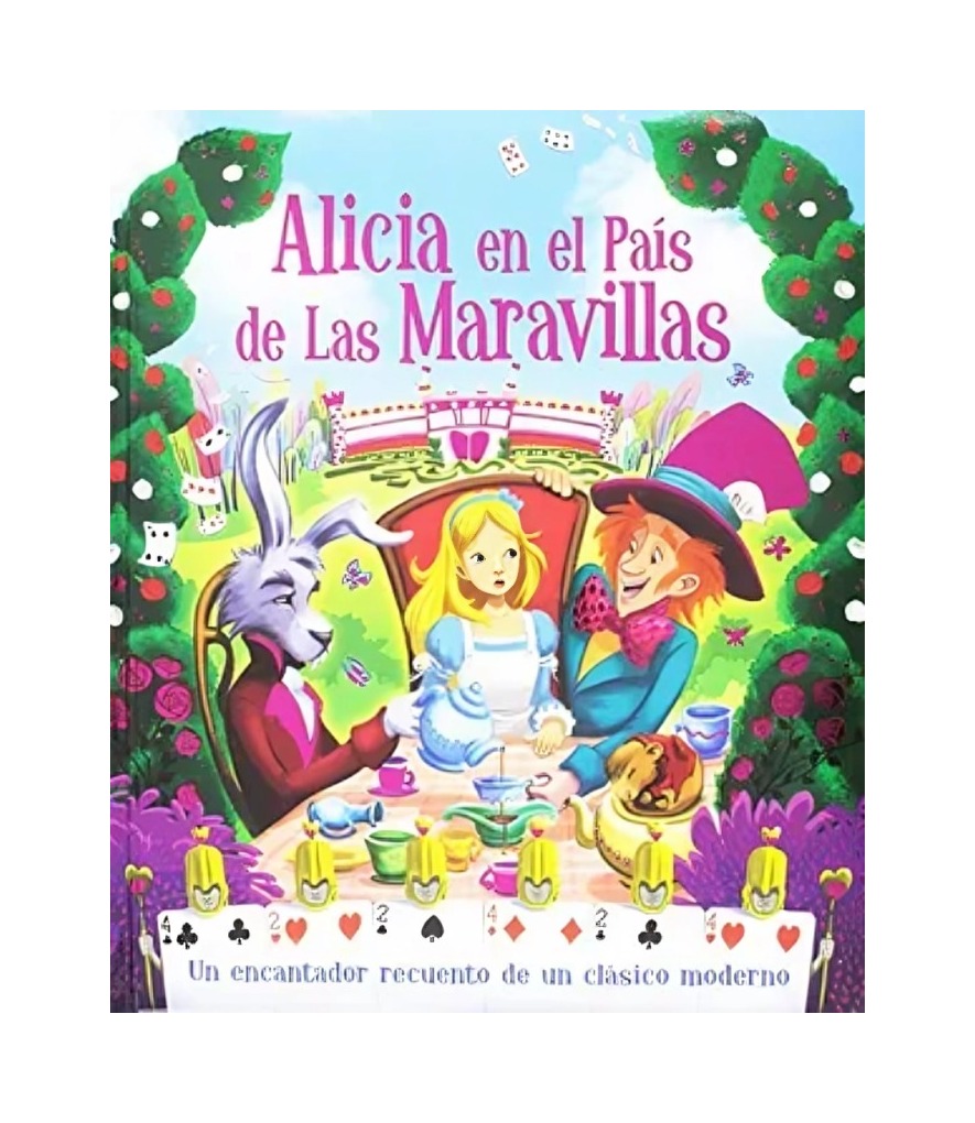 LIBRO ALICIA EN EL PAIS DE LAS MARAVILLAS / VARIOS AUTORES / SASSI - 1