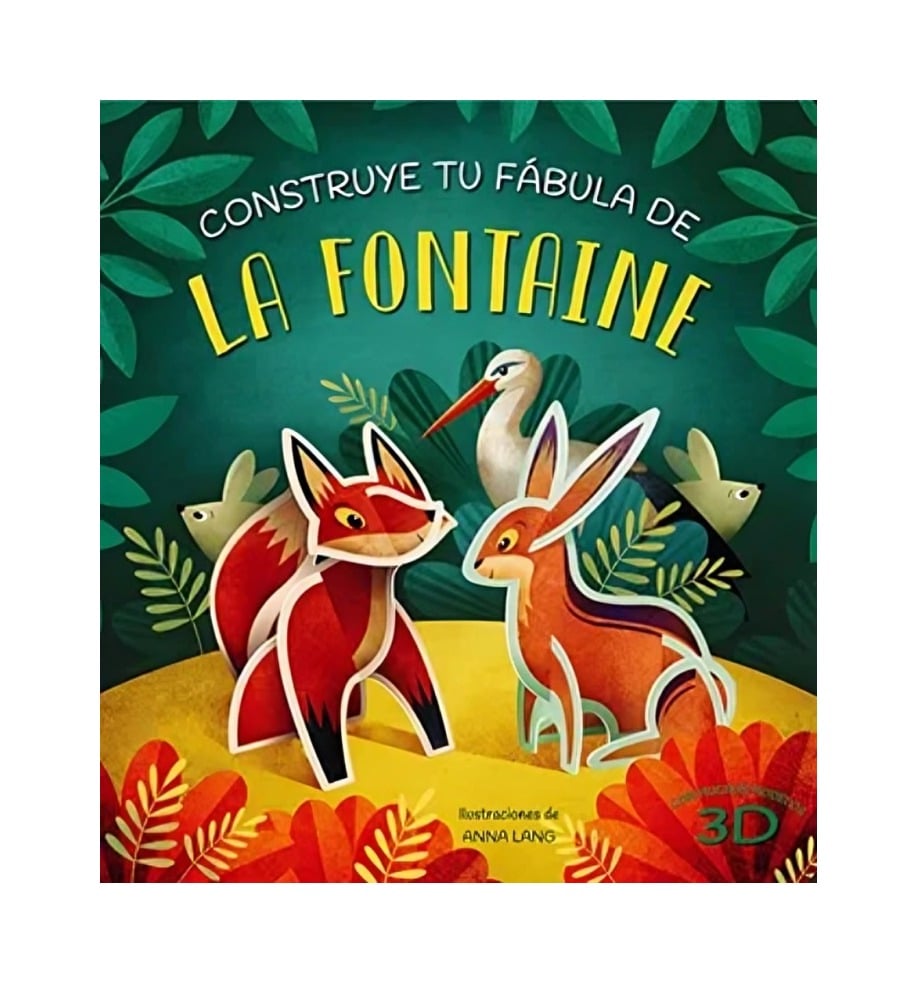 LIBRO CONSTRUYE TU FABULA DE LA FONTAINE / ANNA LANG / EDICIONES LU - 1