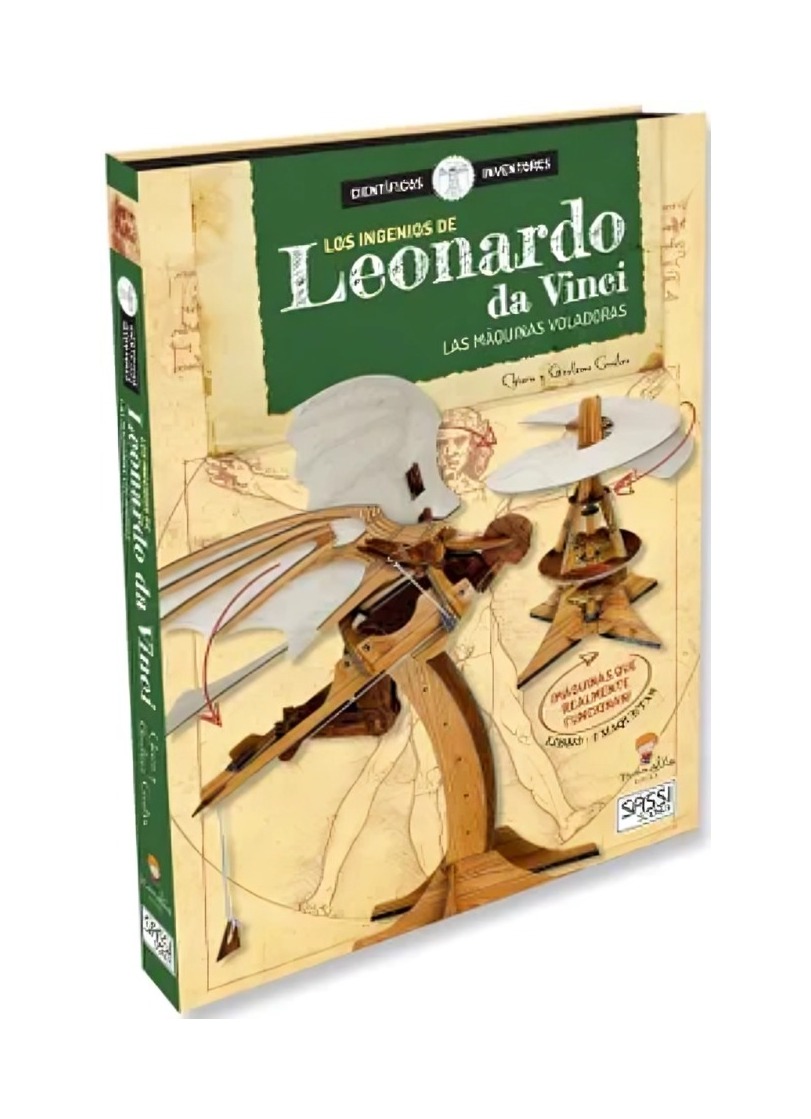 LIBRO LOS INGENIOS DE LEONARDO DA VINCI / VARIOS AUTORES / SASSI - 1