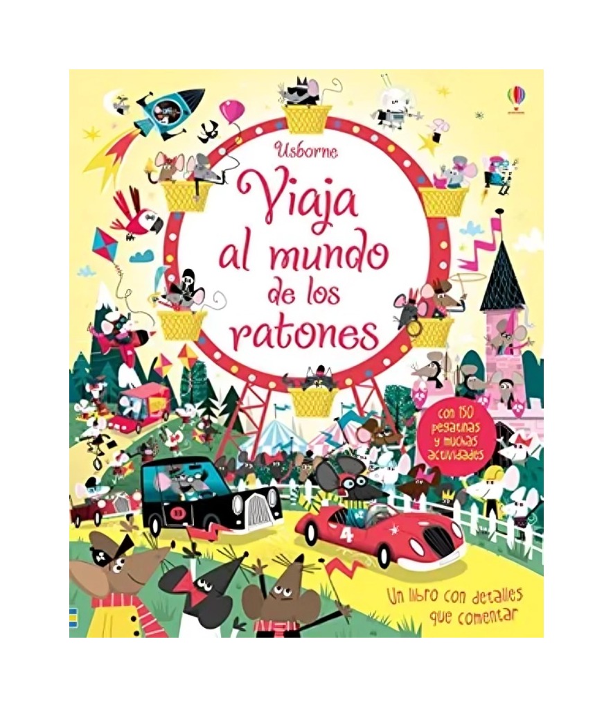 LIBRO VIAJA AL MUNDO DE LOS RATONES - LOUIE STOWELL / USBORNE PUBLISHING - 1