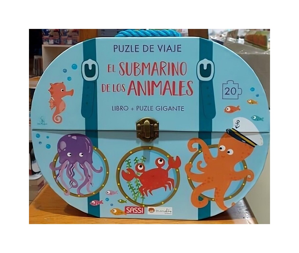LIBRO EL SUBMARINO DE LOS ANIMALES / G. MENEGUZZO E. TOMÈ / SASSI - 1