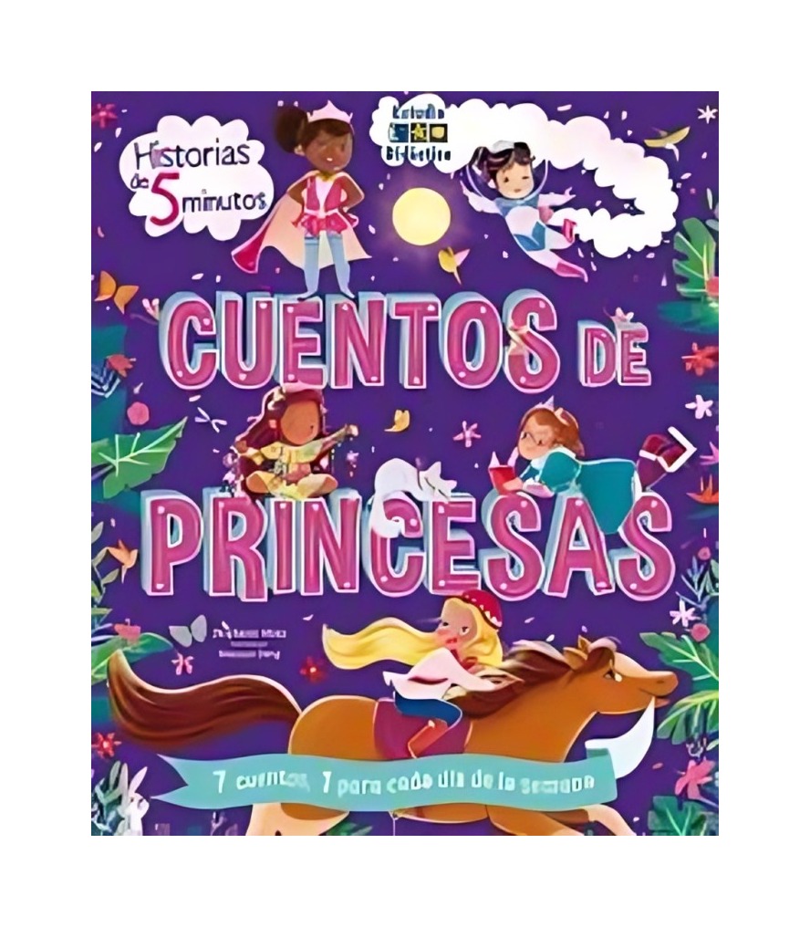LIBRO CUENTOS DE PRINCESAS -UN CUENTO PARA CADA DIA- STEPHANIE MOSS / EDIMAT - 1