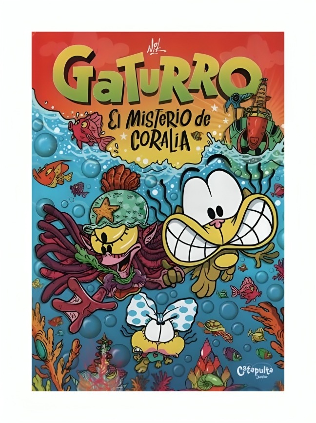 LIBRO GATURRO: EL MISTERIO DE CORALIA / NIK / CATAPULTA JUNIOR - 1