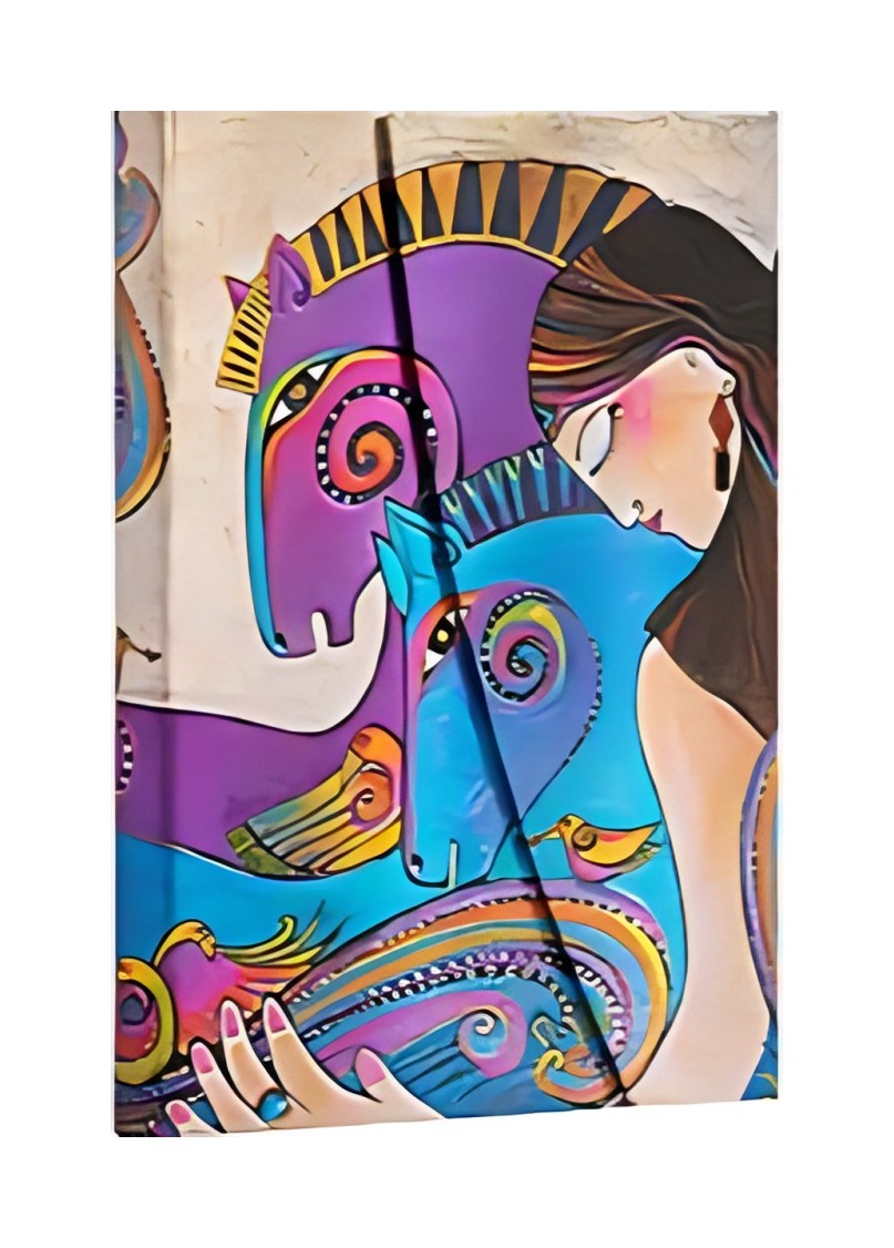 LIBRO TOP10BOOKS LIBRETA MYSTICAL HORSES MEDIANA PAPERBLANKS / LAUREL BURCH / HARTLEY & - 1