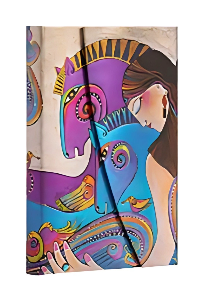 LIBRO TOP10BOOKS LIBRETA MYSTICAL HORSES CHICA PAPERBLANKS / LAUREL BURCH / HARTLEY & - 1