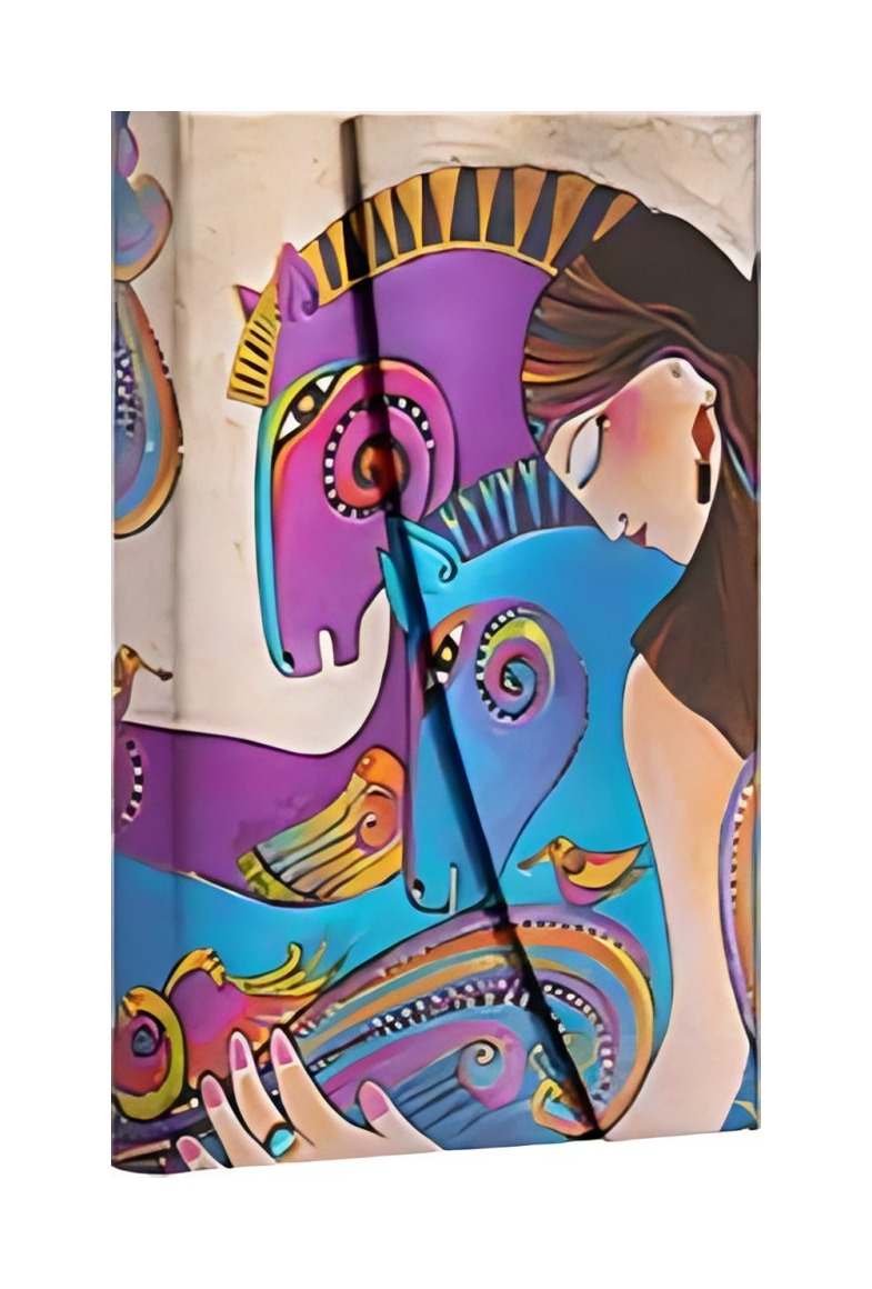 LIBRO TOP10BOOKS LIBRETA MYSTICAL HORSES CHICA PAPERBLANKS / LAUREL BURCH / HARTLEY & - 1