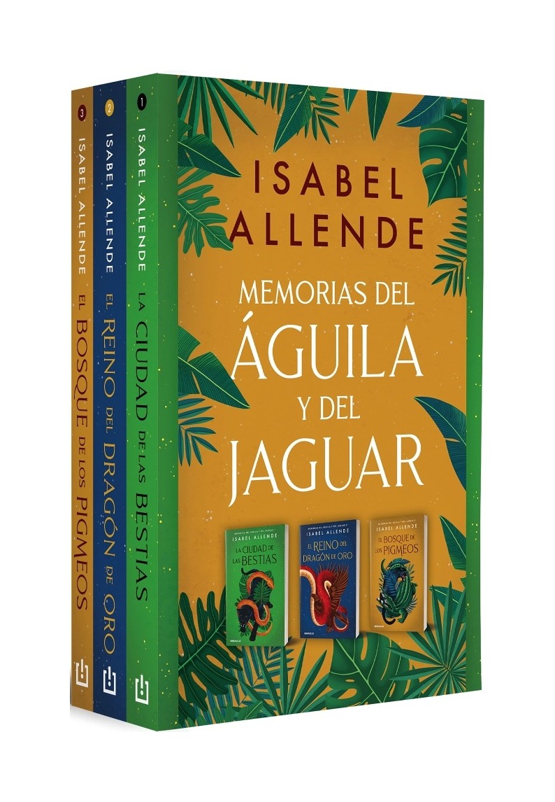 LIBRO TRILOGÍA EL ÁGUILA Y EL JAGUAR ISABEL ALLENDE DEBOLSILLO - 1