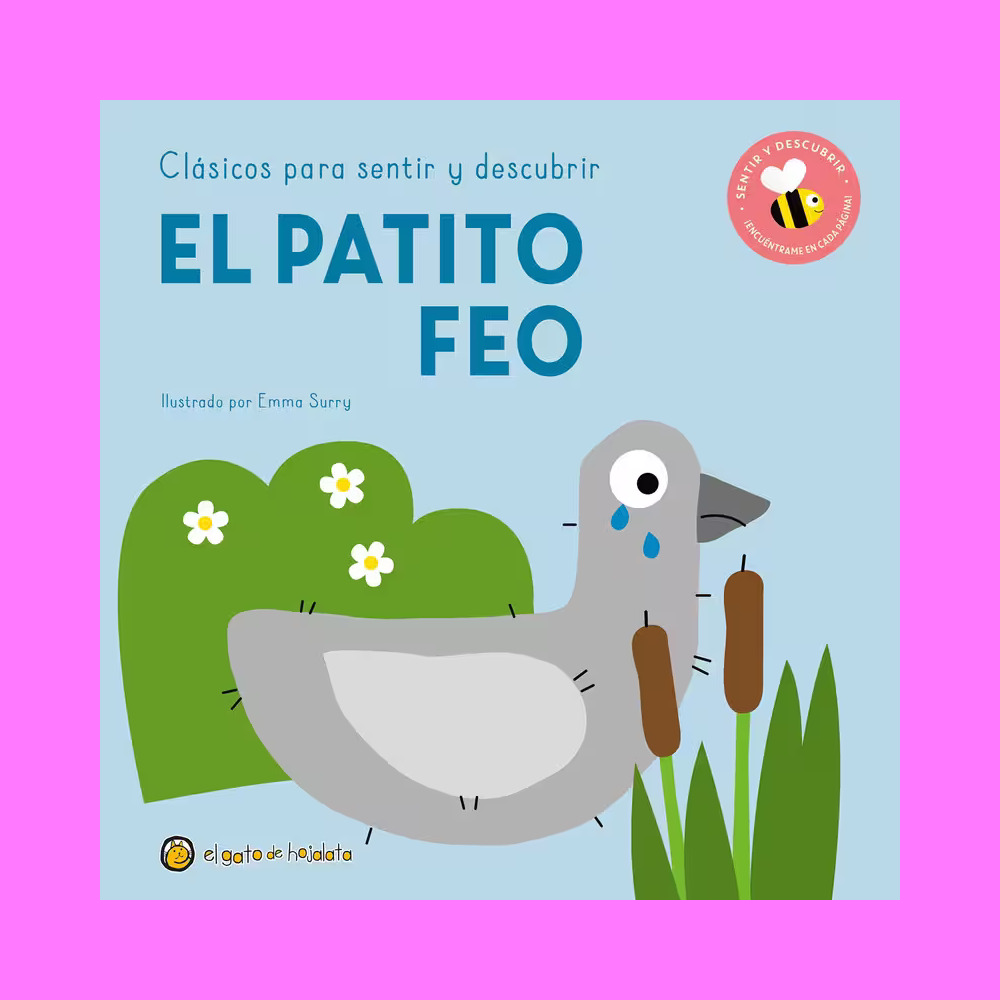 LIBRO CLÁSICOS PARA SENTIR Y DESCUBRIR: EL PATITO FEO - EL GATO DE HOJALATA - 1