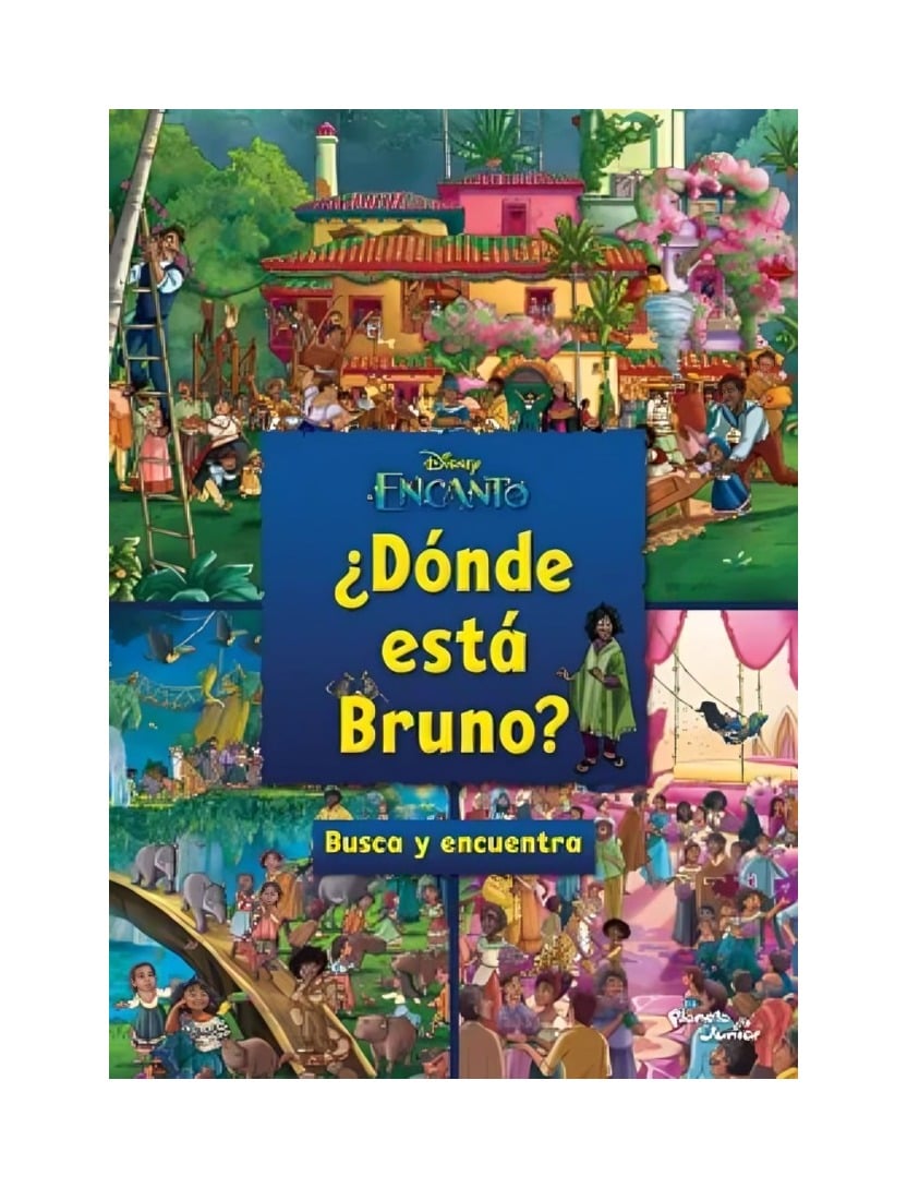 LIBRO ENCANTO. ¿DÓNDE ESTÁ BRUNO? - VARIOS AUTORES / PLANETA JUNIOR - 1