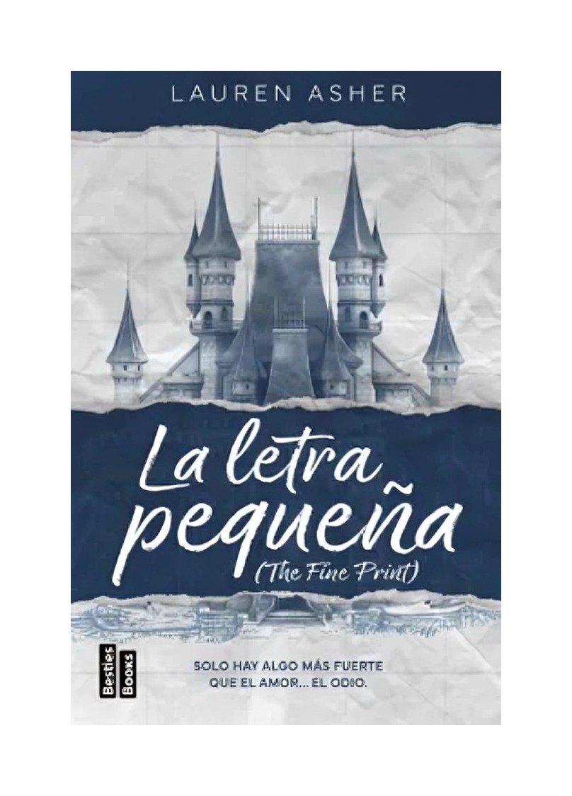 LIBRO LA LETRA PEQUEÑA - THE FINE PRINT / LAUREN ASHER / MARTINEZ ROCA - 1