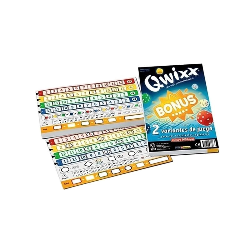 JUEGO MESA TOP10BOOKS QWIXX: BONUS - 2