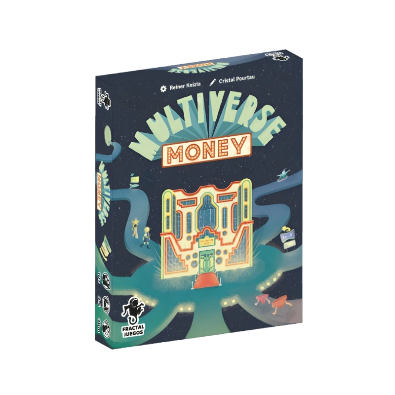 JUEGO MESA TOP10BOOKS MULTIVERSE MONEY - 1