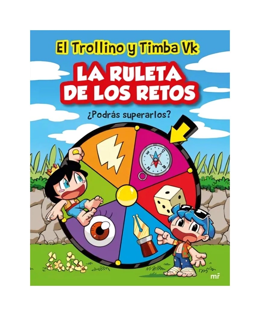 LIBRO LA RULETA DE LOS RETOS - LOS COMPAS - (TIMBA Y EL TROLLINO) / MARTÍNEZ RO - 1