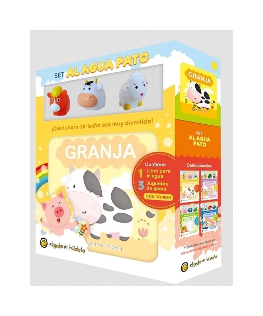 LIBRO AL AGUA PATO: GRANJA - EL GATO DE HOJALATA - 1