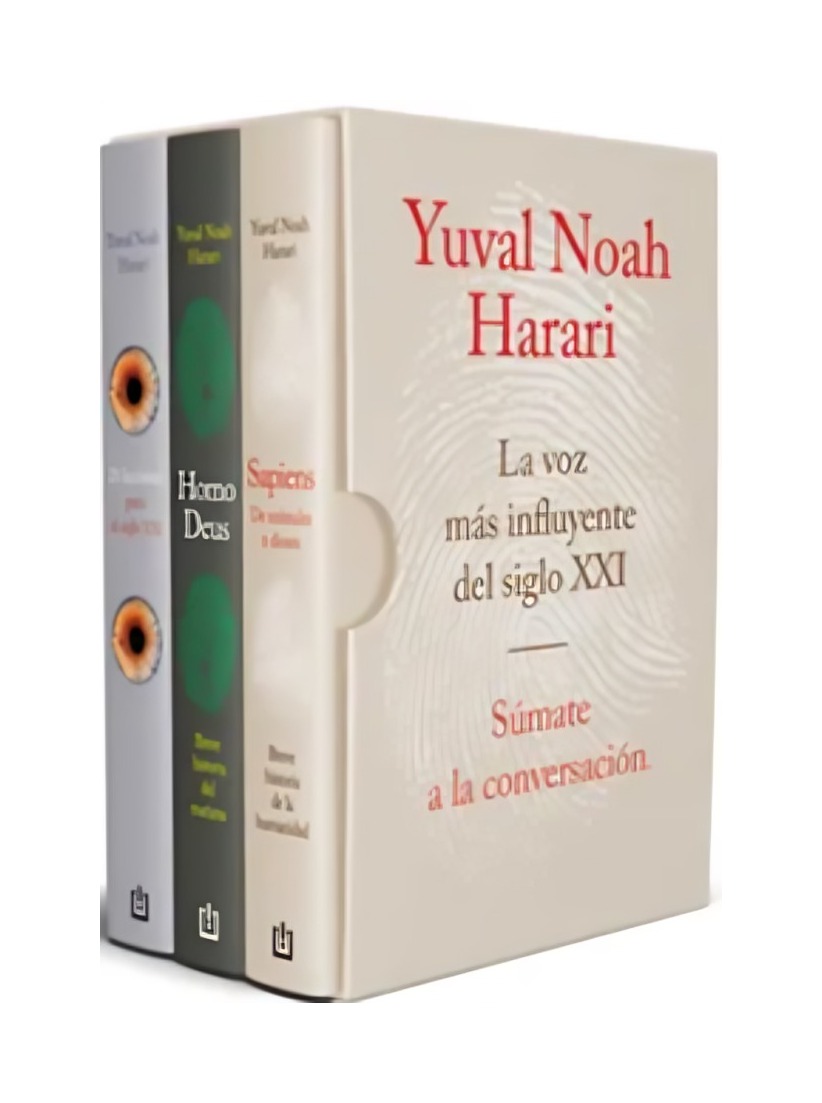 LIBRO ESTUCHE HARARI / YUVAL NOAH HARARI / DEBOLSILLO - 1