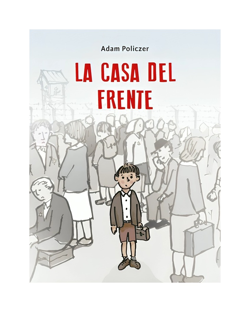 LIBRO LA CASA DEL FRENTE - ADAM POLICZER - EDICIONES LOM - 1