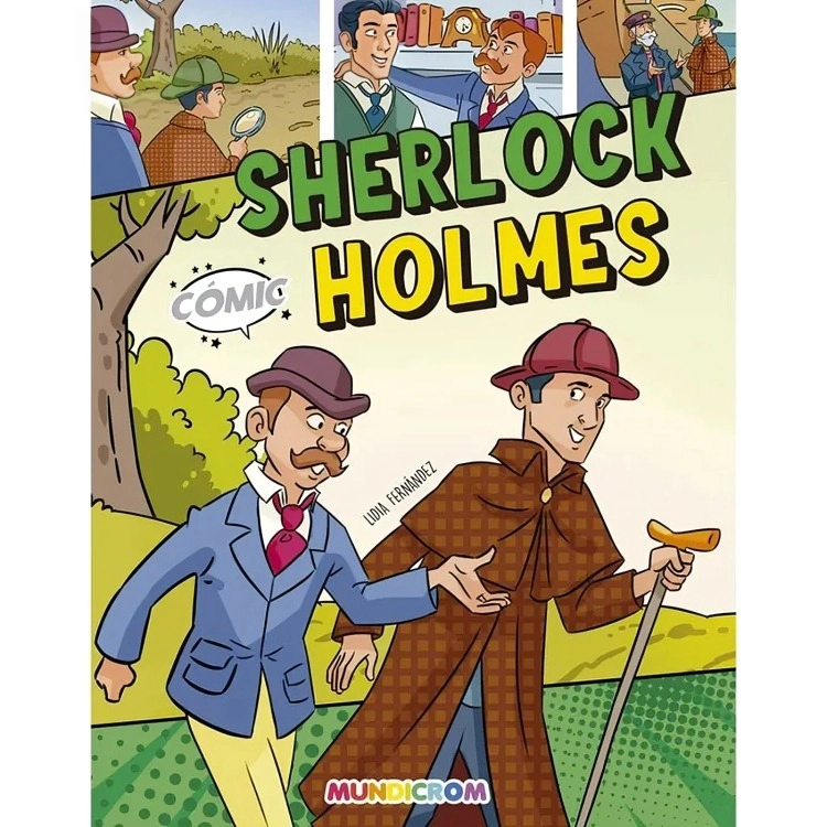LIBRO SHERLOCK HOLMES. CÓMIC - LIDIA FERNÁNDEZ - MUNDICROM - 1