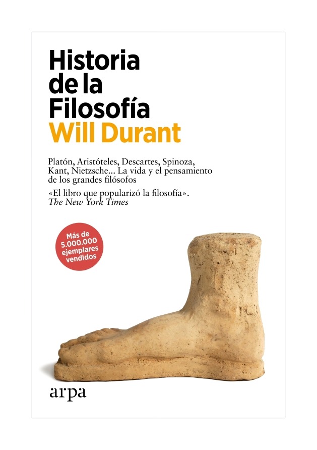 LIBRO HISTORIA DE LA FILOSOFIA / WILL DURANT / ARPA - 1
