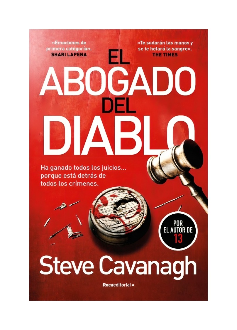 LIBRO EL ABOGADO DEL DIABLO / STEVE CAVANAGH / ROCA EDITORIAL - 1