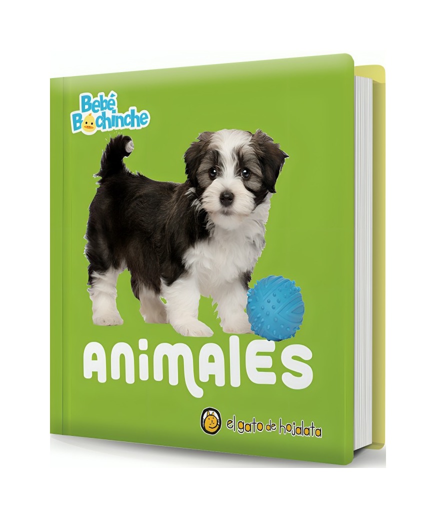 LIBRO ANIMALES-BEBE BOCHINCHE 4 / EL GATO DE HOJALATA / - 1