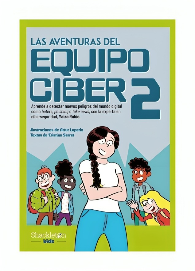 LIBRO LAS AVENTURAS DEL EQUIPO CYBER 2 SHACKL YAIZA RUBIO CRISTINA SERRET - 1