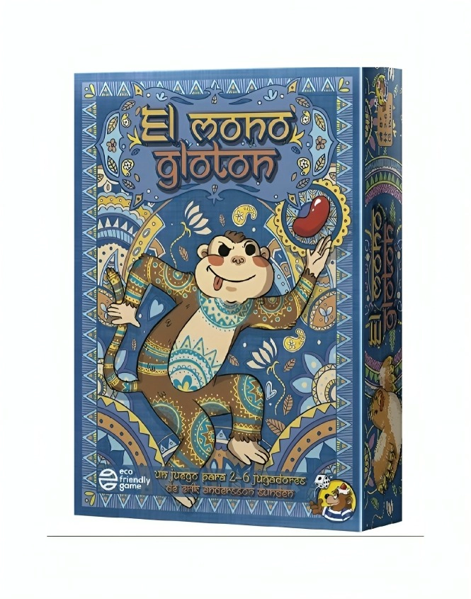JUEGO MESA TOP10BOOKS MONO GLOTON - 1