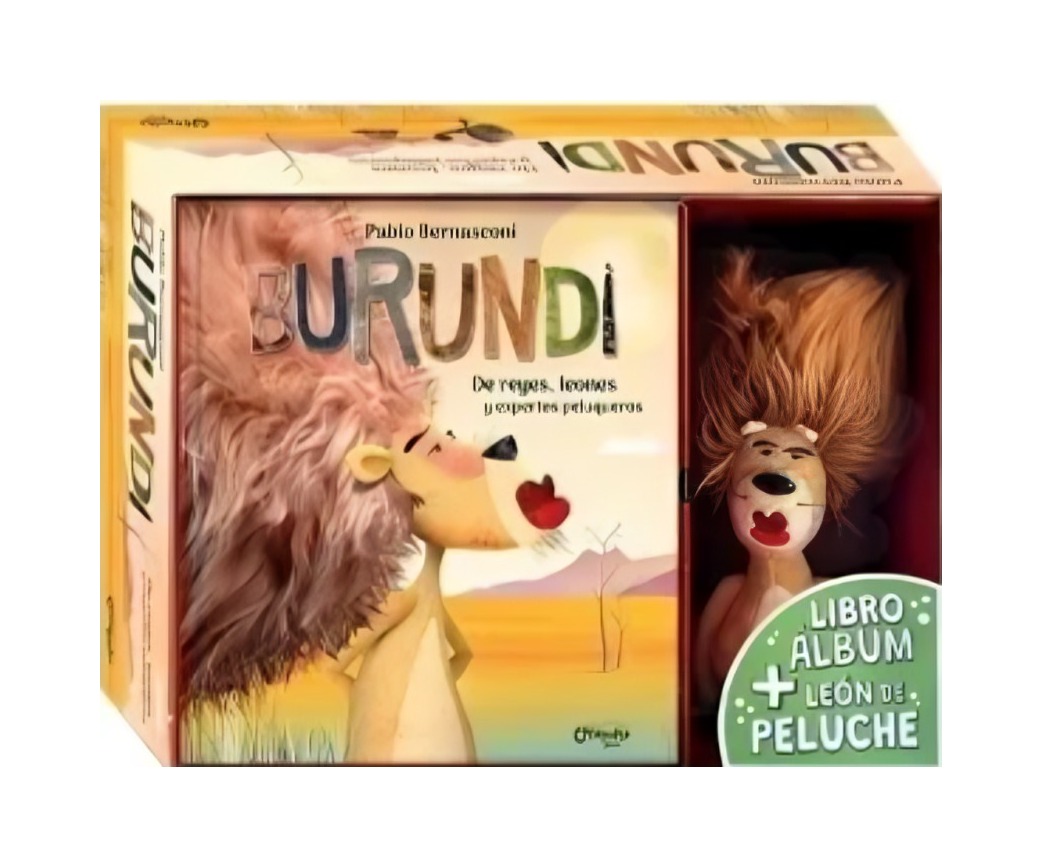 LIBRO BURUNDI COFRE: DE REYES LEONES Y EXPERTOS PELUQUEROS - PABLO BERNASCONI - 1