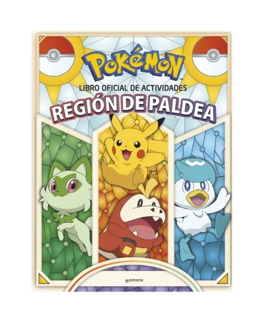 LIBRO POKEMON. OFICIAL DE ACTIVIDADES REGIÓN DE PALDEA - THE POKÉMON COMPANY - 1