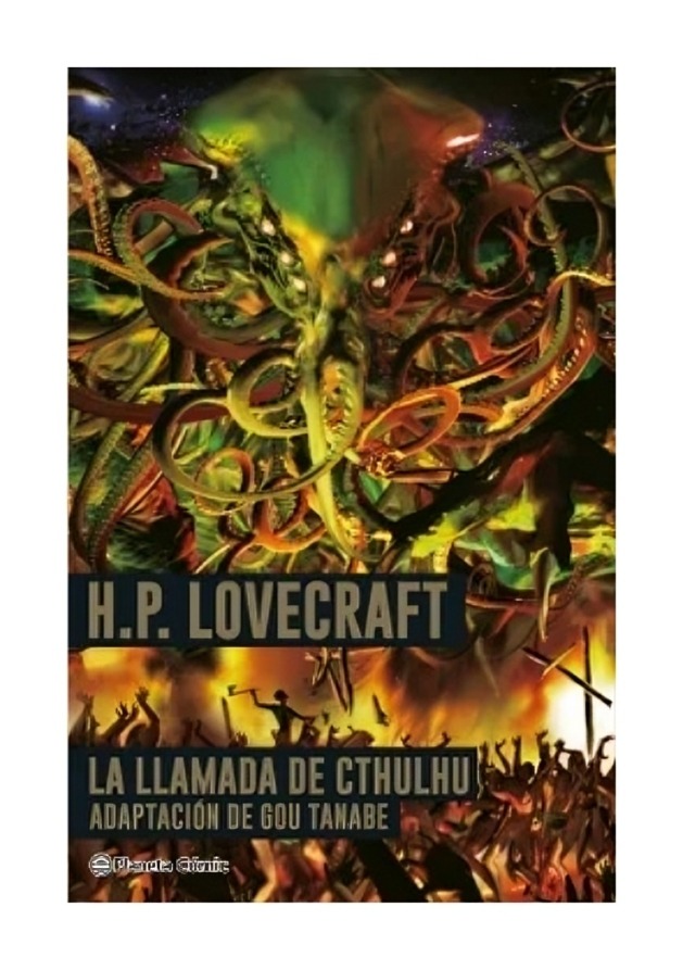LIBRO LA LLAMADA DE CTHULHU GOU TANABE - PLANETA CÓMIC - 1