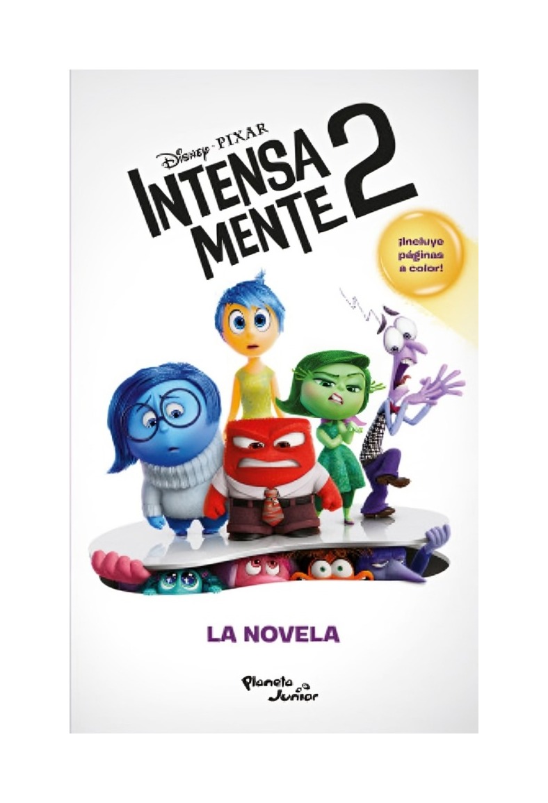 LIBRO INTENSAMENTE 2. LA NOVELA - DISNEY / PLANETA JUNIOR - 1