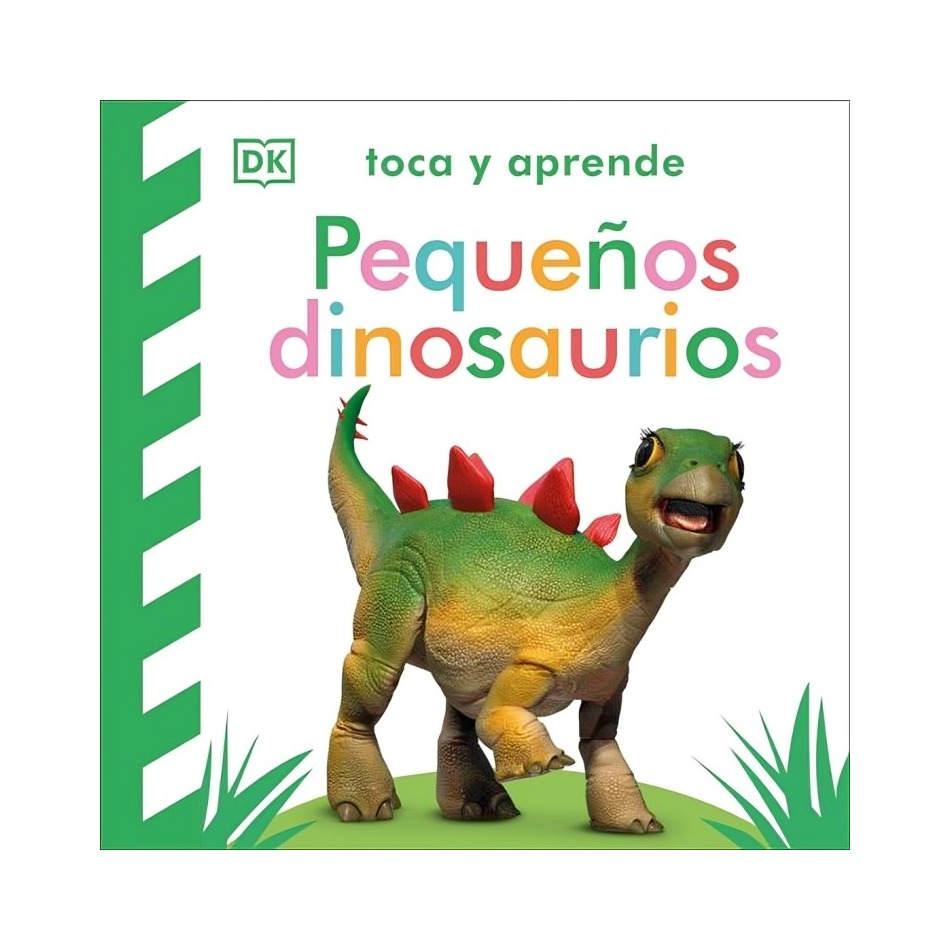 LIBRO TOCA Y APRENDE: PEQUEÑOS DINOSAURIOS - BILINGUAL TOUCH AND FEEL. BABY DIN - DK DK - 1