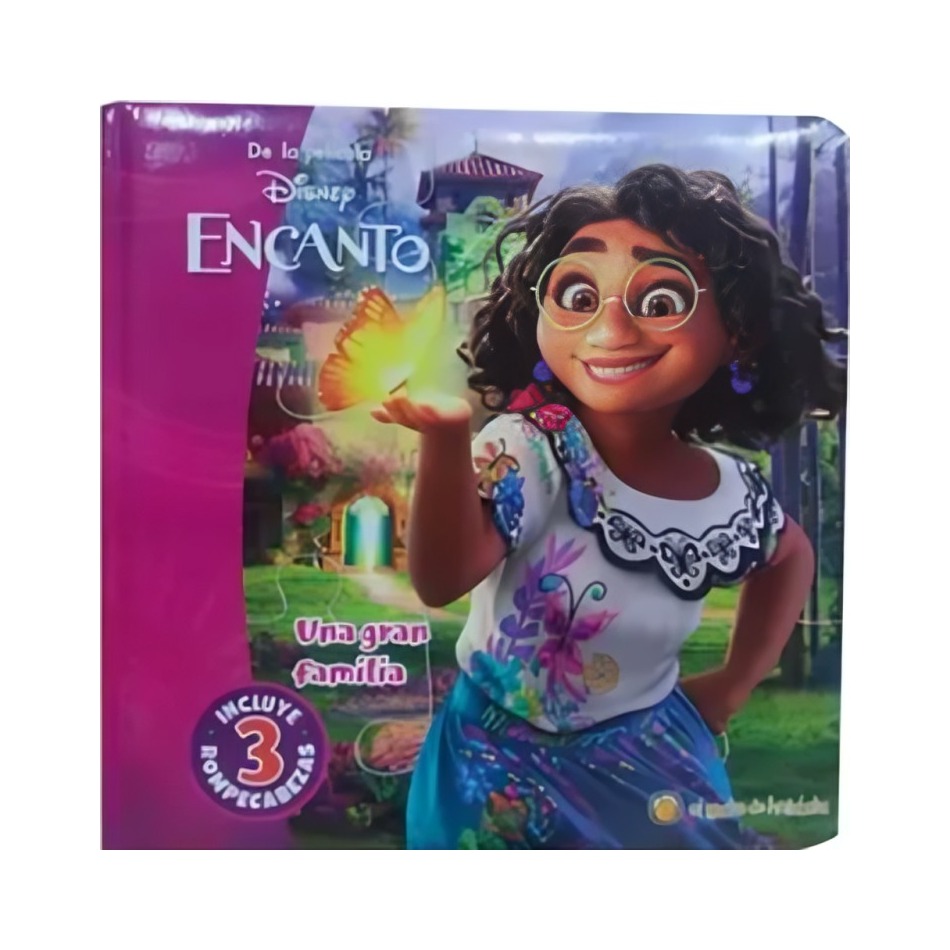 LIBRO UNA GRAN FAMILIA - ENCANTO / EL GATO DE HOJALATA / - 1