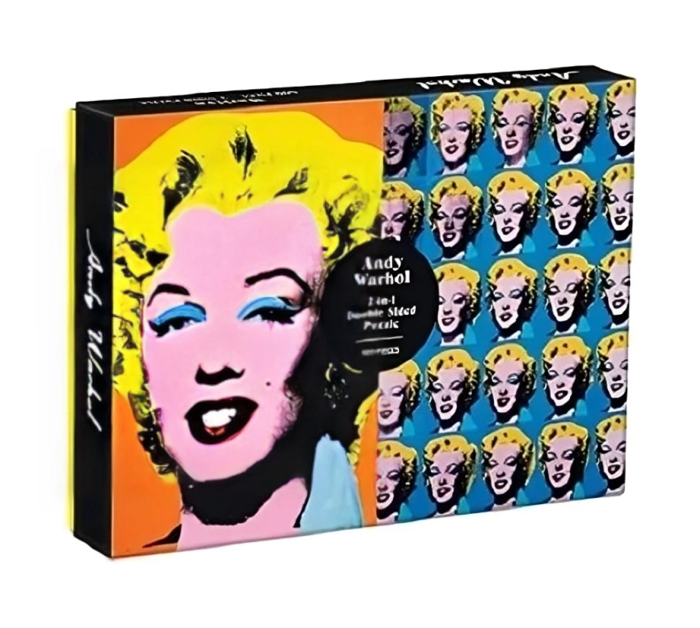 ROMPECABEZA TOP10BOOKS PUZZLE DOBLE CARA ANDY WARHOL MARILYN 500 PIEZAS - 1