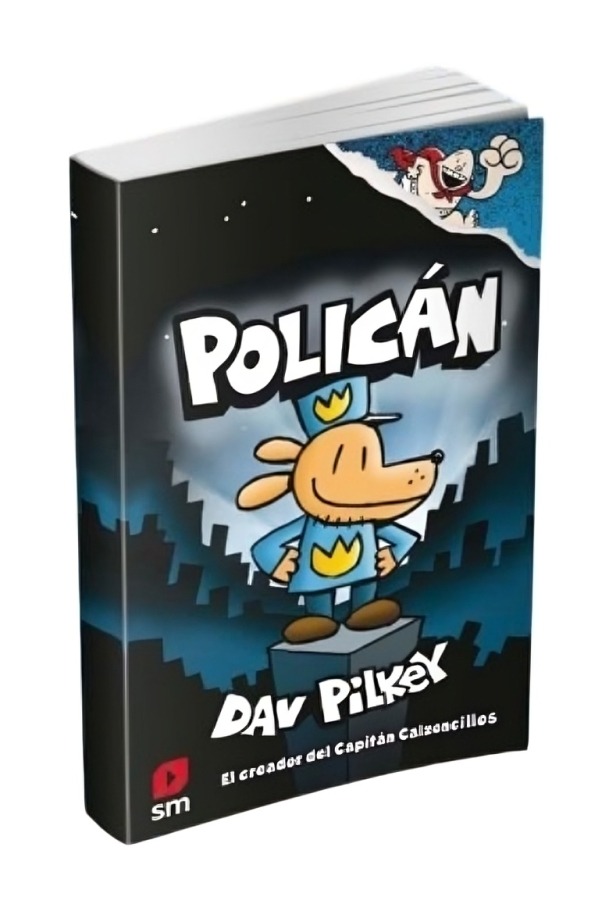 LIBRO POLICÁN - DAV PILKEY / EDICIONES SM - 1